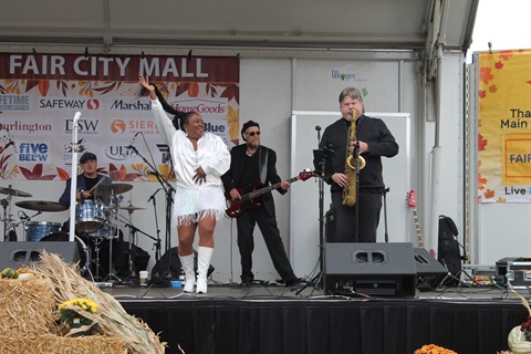 Fall Festival music stage
