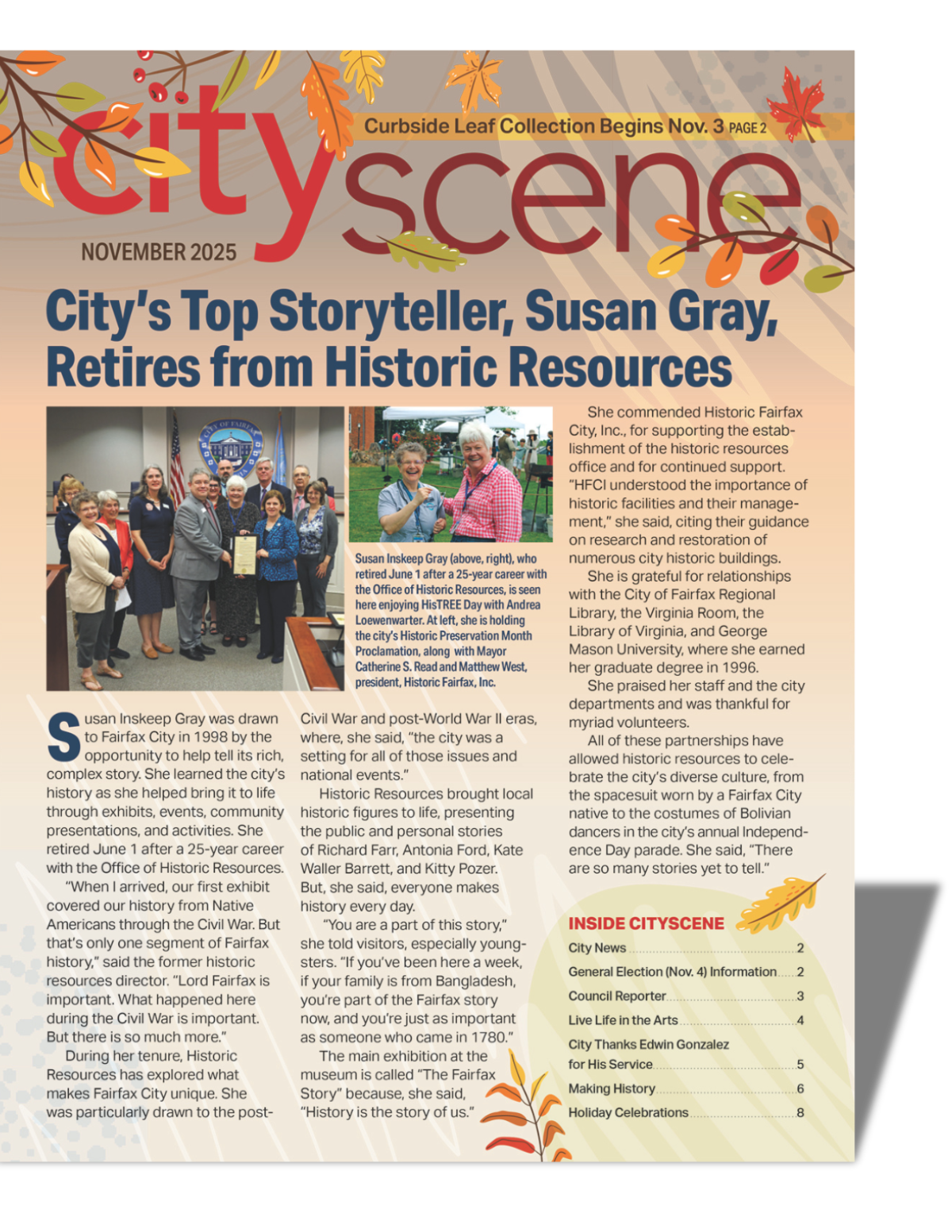 November 2025 Cityscene Cover