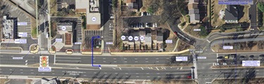 Chain Bridge Road Shared Use Path satellite map