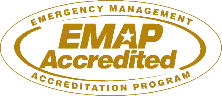 Emergency Management Accreditation Program (EMAP) Accredited seal