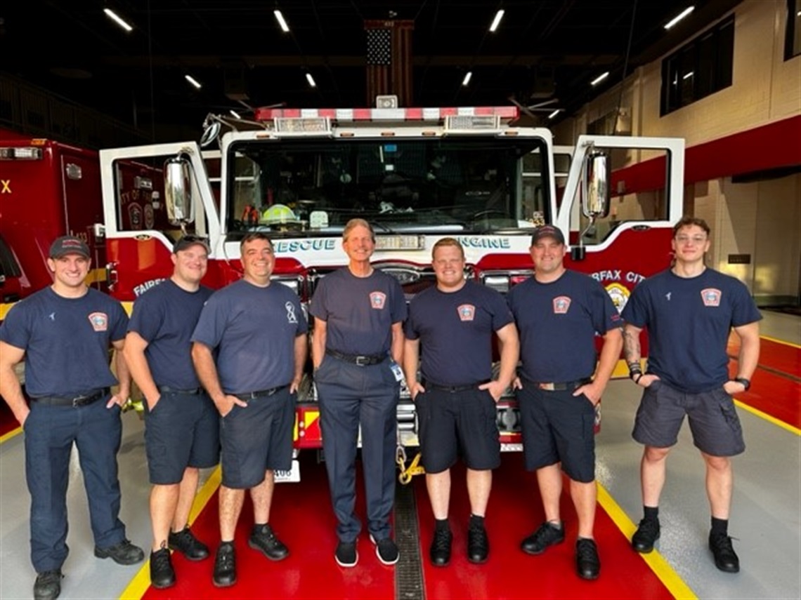 City of Fairfax Fire Department Staff