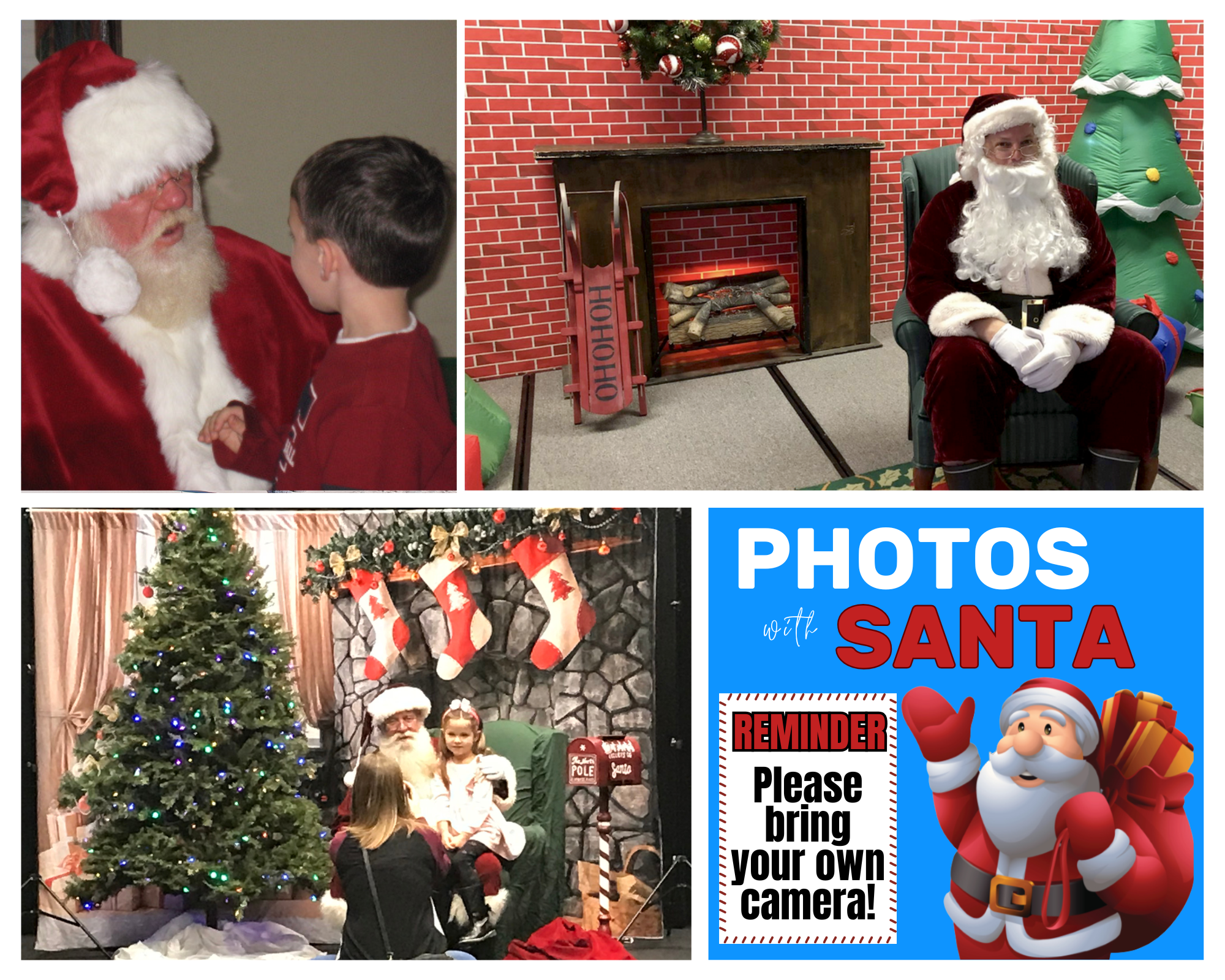 Photos with Santa