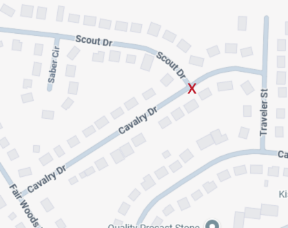 2026 01 Calvary Drive Eastbound map.PNG