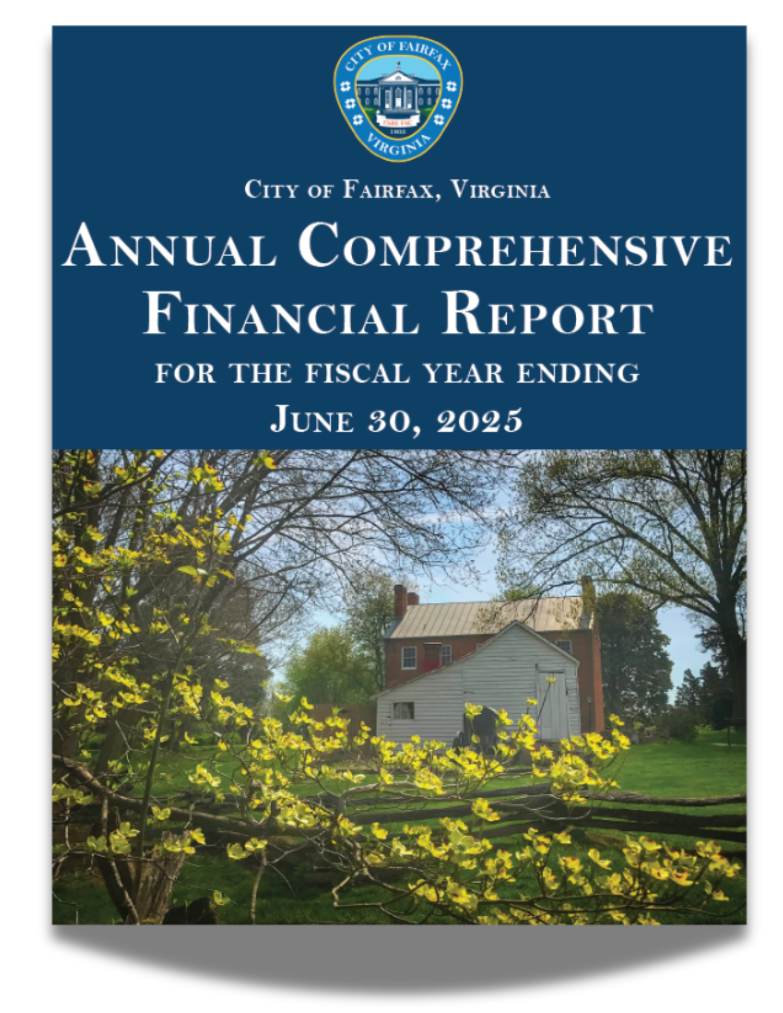 2025 Annual Comprehensive Financial Report Cover