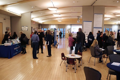 FY2027 Budget Event Graphics with pie chart