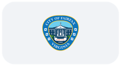 Planning Commission meeting title with city of fairfax seal