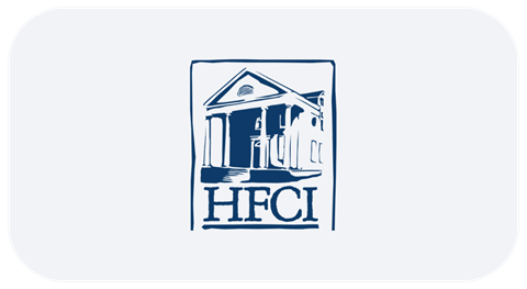 Historic fairfax city inc event image with Old Town Hall illustration.