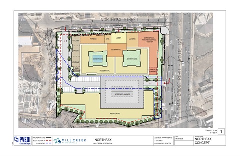 rendering of Northfax Concept 